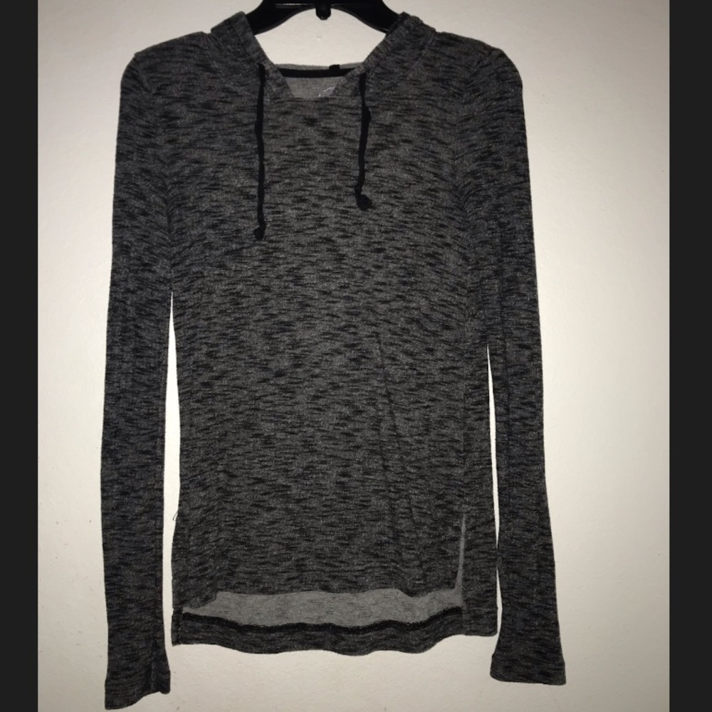 Grey Thin Hoodie